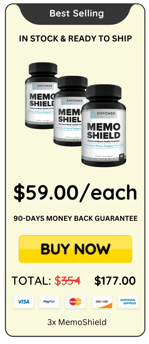MemoShield offer price