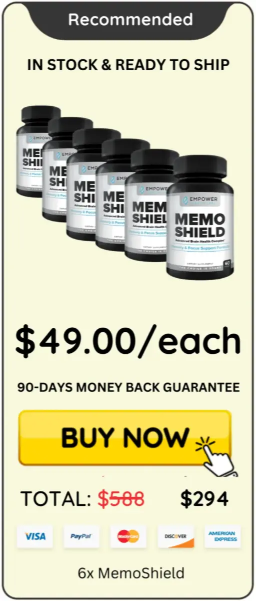 MemoShield offer price